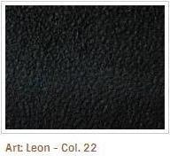 Černá barva látky Leon 22