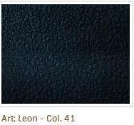 Černomodrá barva látky Leon 41