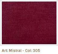 Červená látka Mistral 305