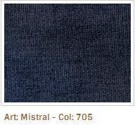Modrá látka Mistral 705