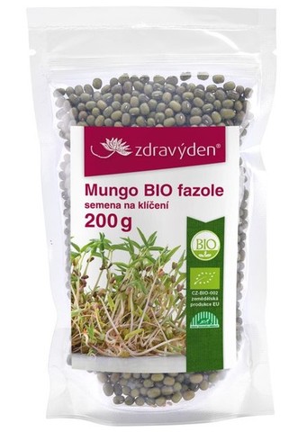  semena MUNGO na klíčení BIO - 200 g