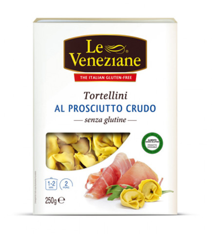 těstoviny LE VENEZIANE Tortellini se šunkou 250 g DMT 30.6.2023