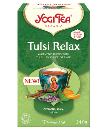 Čaj Yogi Tea Tulsi relax Bio 17 x 2 g 