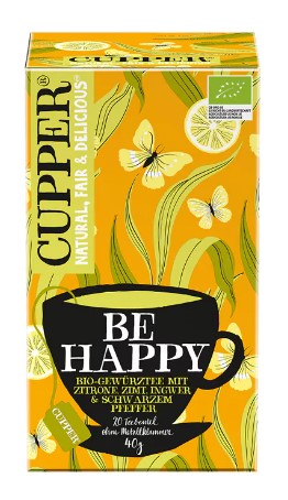 Čaj Bio Buď šťastný  CUPPER 20x2 g