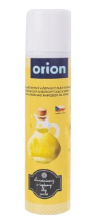 Olej na pečení ve spreji slunečnicový/řepkový ORION 300 ml