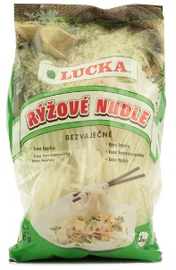 Nudle rýžové 3mm - Lucka 240g