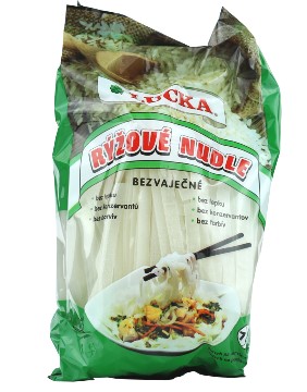 Nudle rýžové 7mm - Lucka 240g