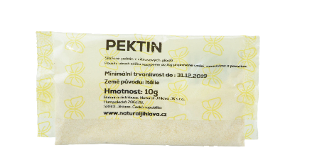 pektin z citrusových plodů prášek 10 g - Natural Jihlava