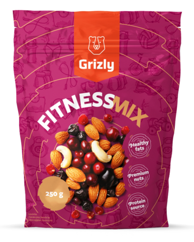 Fitness směs Grizly 250 g 