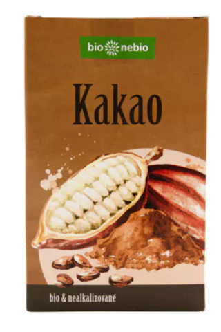 kakaový prášek BIONEBIO v RAW a BIO kvalitě 150 g 