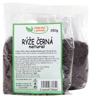 Rýže černá 250g