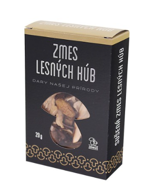 hřiby sušené lesní směs 20 g Jánoš