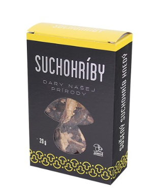 hřiby sušené SUCHOHŘIBY 20 g Jánoš