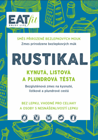 EKO balení bezlepková směs RUSTIKAL 3 000 g - NA OBJEDNÁVKU