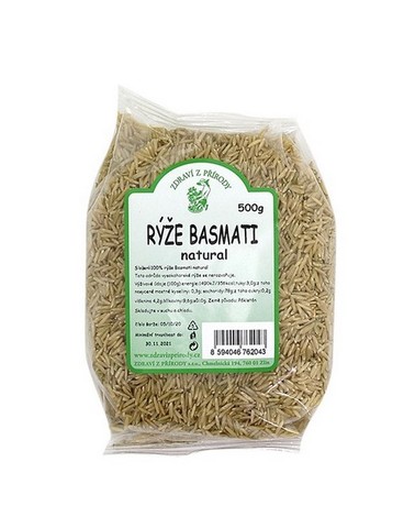 Rýže basmati natural 500g ZP