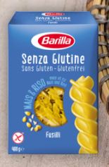 Těstoviny BARILLA bez lepku - Fusilli 400 g