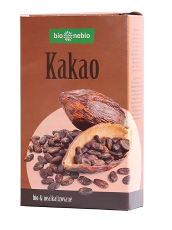 kakaový prášek BIONEBIO v RAW a BIO kvalitě 150 g 