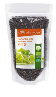 semena POHANKY na klíčení bio - 200 g