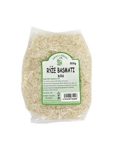 Rýže basmati bílá 500g ZP
