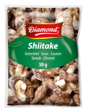 sušená houba shiitake Diamond 50 g DMT 5.5.2024