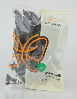 řasy mořské WAKAME - Natural 50 g