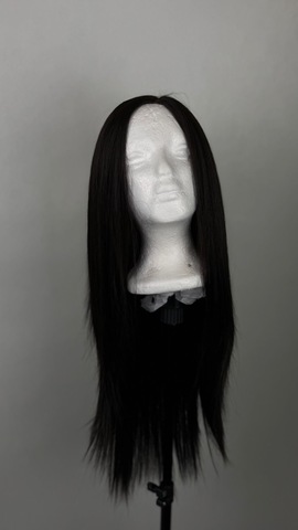 Paruka Markéta rovná hnědá 