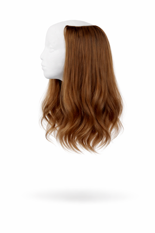 Vlasový zahušťovací pás TMAVÁ 95g 30-35cm