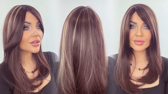 Syntetický Topper Magda, Melír