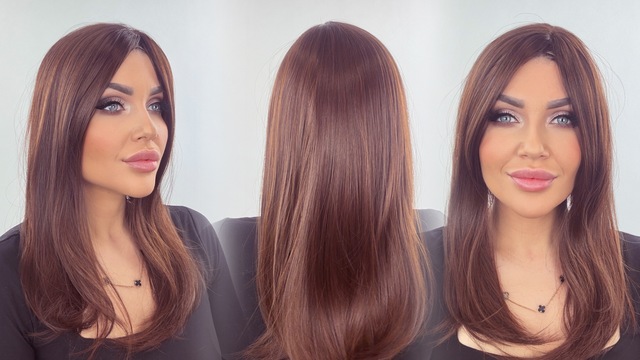 Syntetický Topper Magda, Hnědá