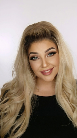 Příčes z Pravých Vlasů Jane, Blond (30-34 cm)