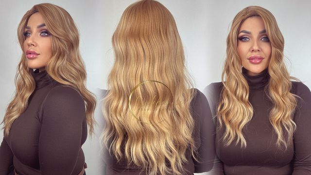 Topper Michelle vlna Medové Blond