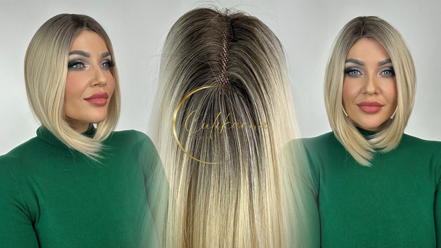 Syntetický příčesek Rose Blond Studená