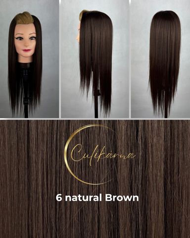 Syntetický příčesek Lucy Hnědá