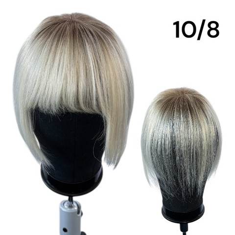 Celopoutková ofinka z pravých vlasů, Blond se Světle Hnědým Odrostem