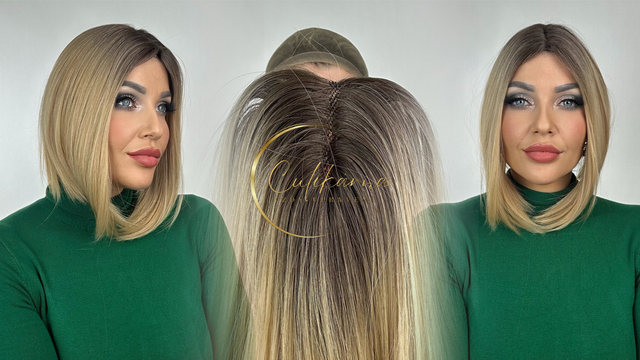 Syntetický příčesek Rose Blond Teplá